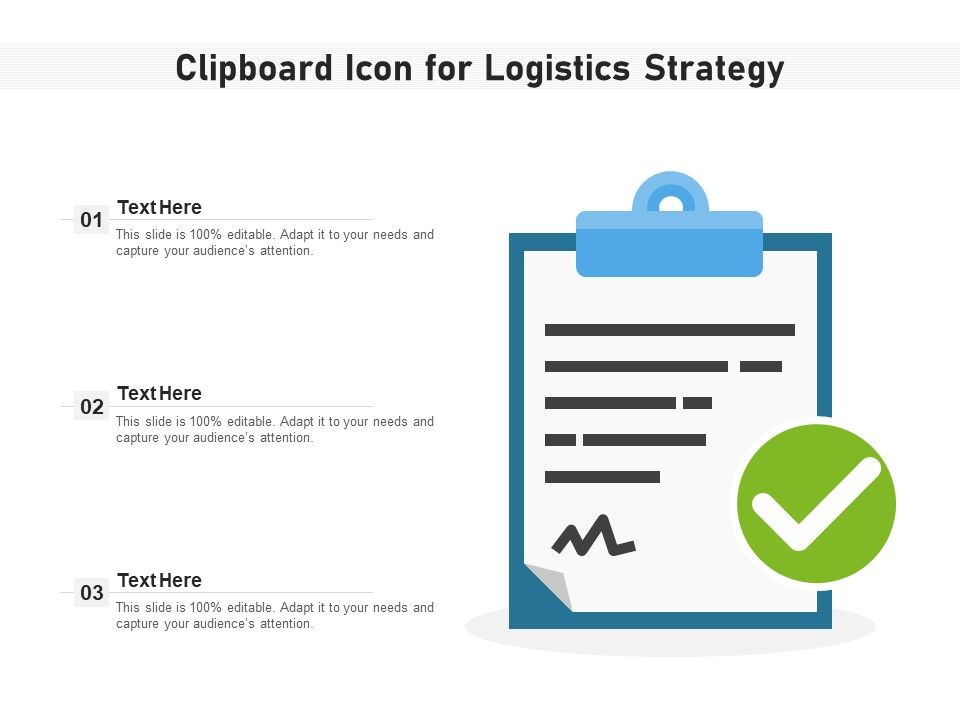 Clipboard_Icon_For_Logistics_Strategy_Ppt_PowerPoint_Presentation_File_Design_Templates_PDF_Slide_1.jpg