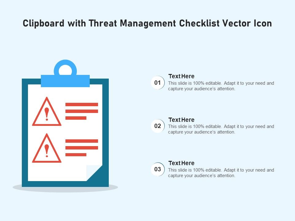 Clipboard_With_Threat_Management_Checklist_Vector_Icon_Ppt_PowerPoint_Presentation_Icon_Outfit_PDF_Slide_1.jpg