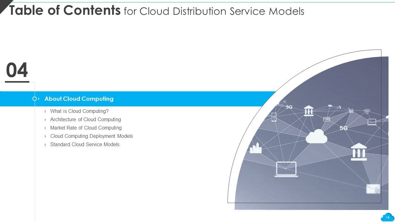Cloud Distribution Service Models Ppt PowerPoint Presentation Complete With Slides Slide14