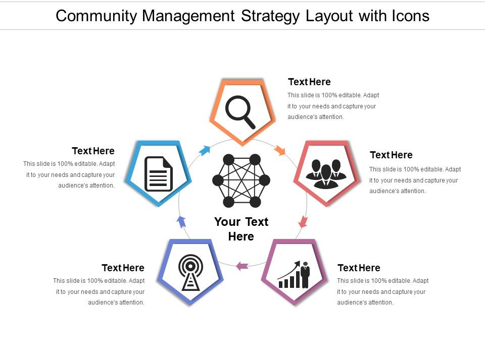 Community_Management_Strategy_Layout_With_Icons_Ppt_PowerPoint_Presentation_Gallery_Portfolio_PDF_Slide_1.jpg