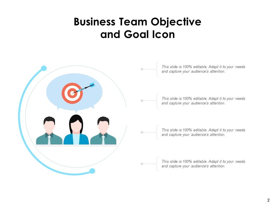 Company Goal Icon Objective Arrow Ppt PowerPoint Presentation Complete Deck Slide02