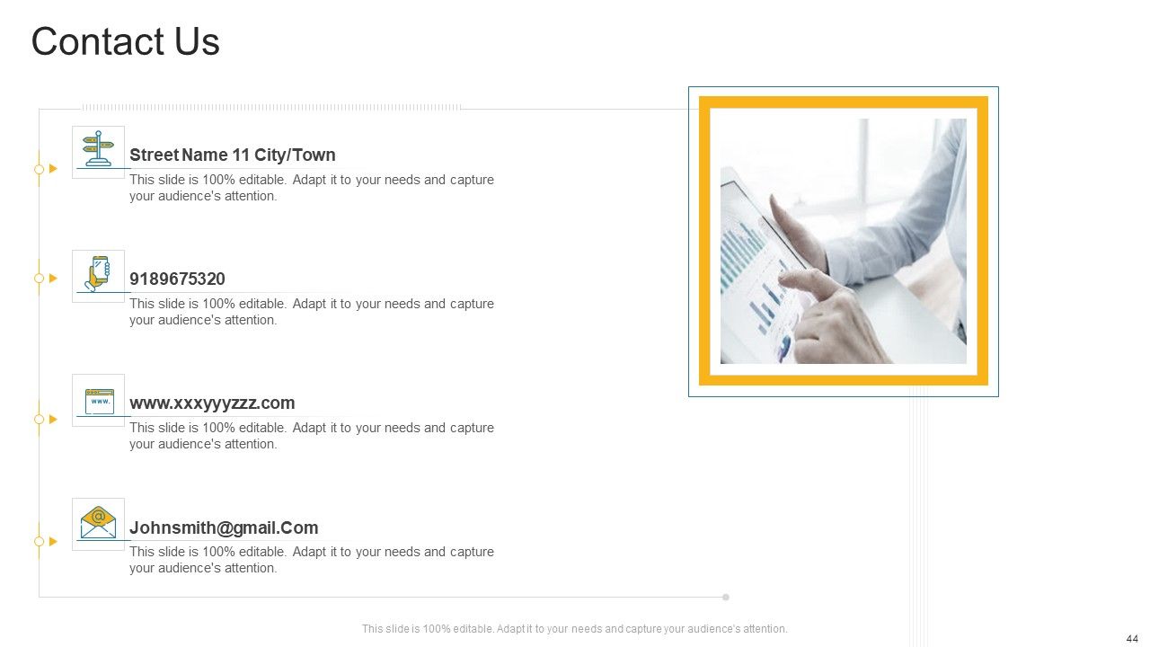 Company Profile Ppt PowerPoint Presentation Complete Deck With Slides Slide44