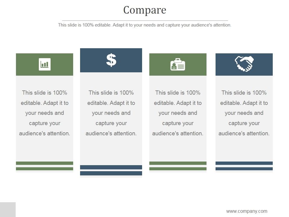 Compare Ppt PowerPoint Presentation Visuals