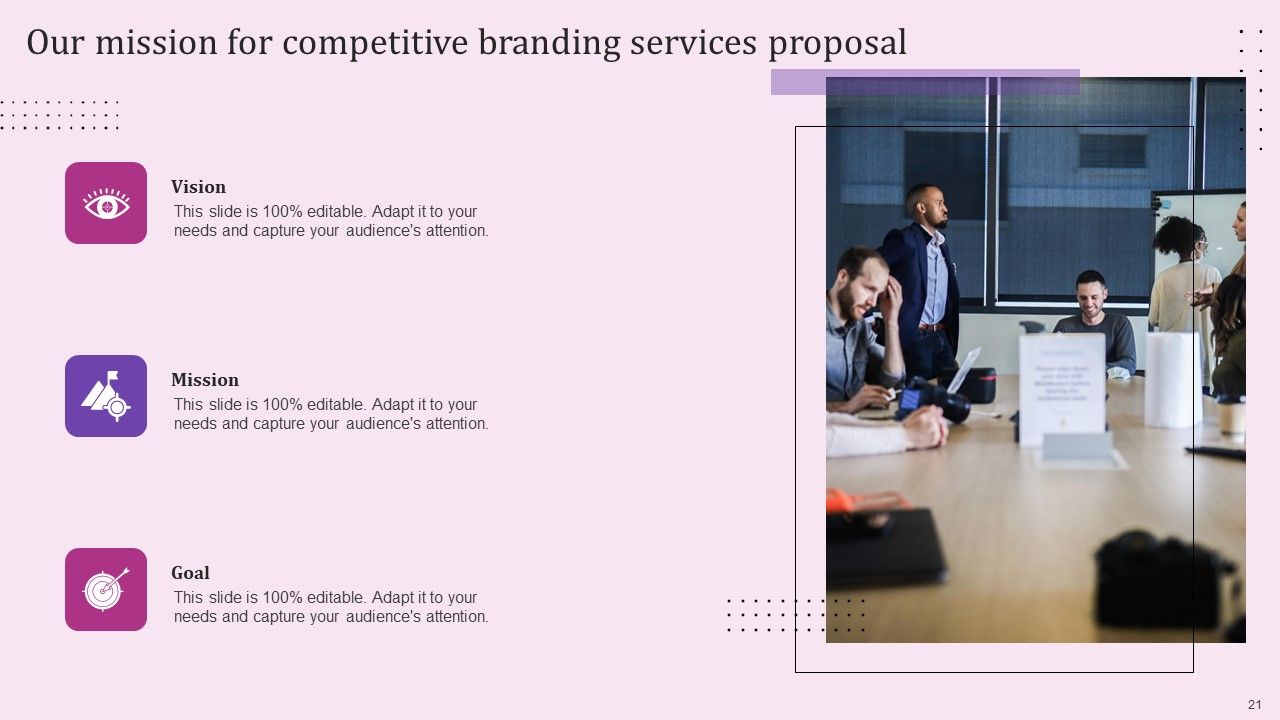 Competitive Branding Services Proposal Ppt PowerPoint Presentation Complete Deck With Slides Slide21