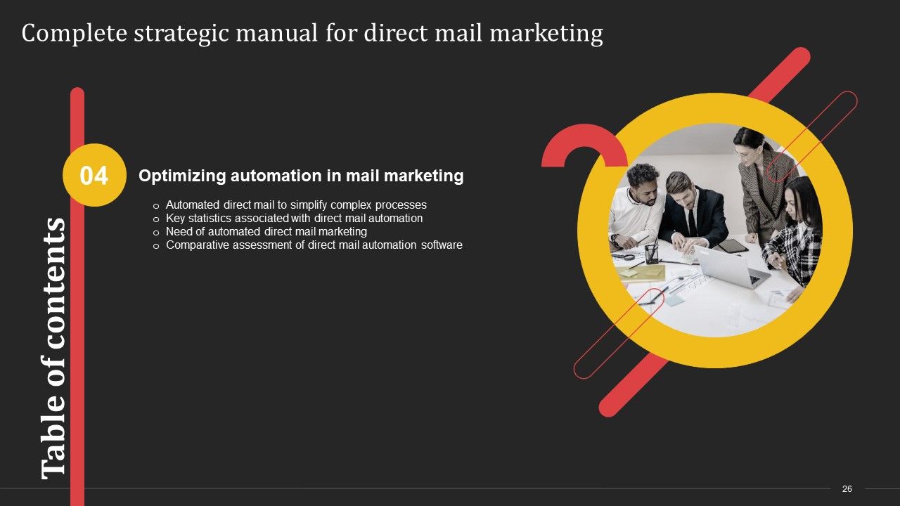 Complete Strategic Manual For Direct Mail Marketing Ppt PowerPoint Presentation Complete Deck With Slides Slide26