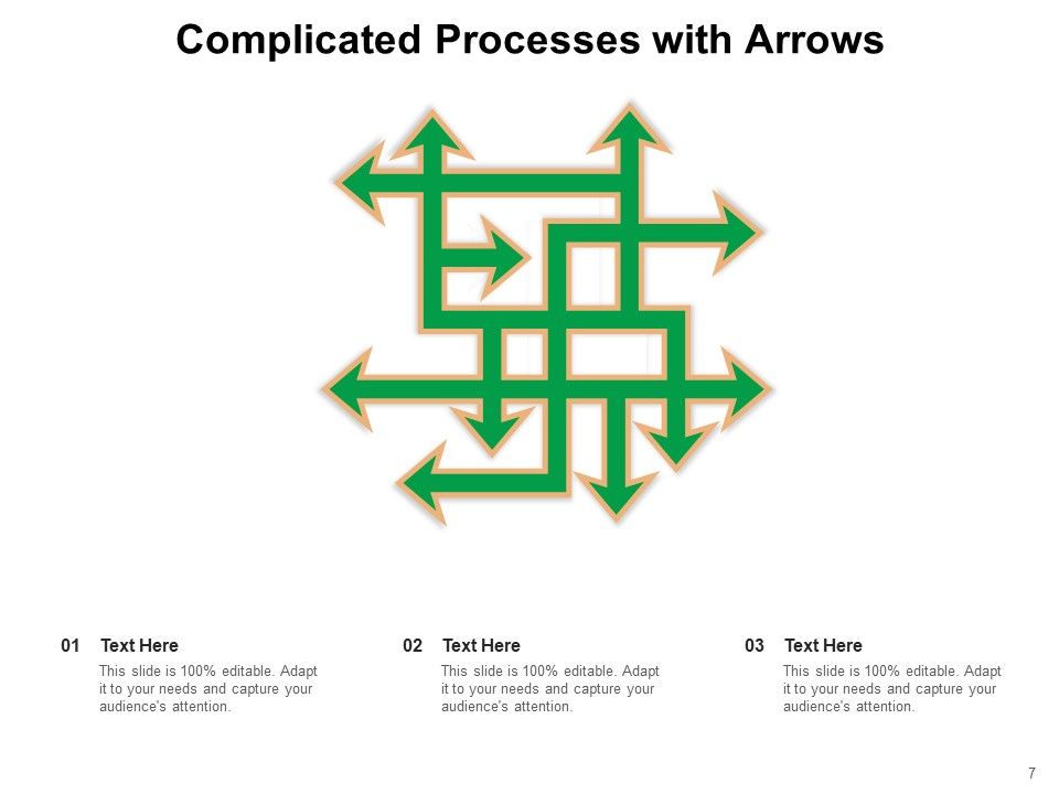 Complex Process Arrows Business Ppt PowerPoint Presentation Complete Deck Slide07