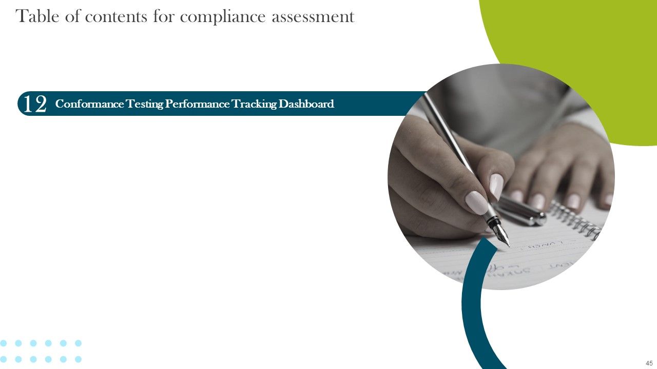 Compliance Assessment Ppt PowerPoint Presentation Complete Deck With Slides Slide45