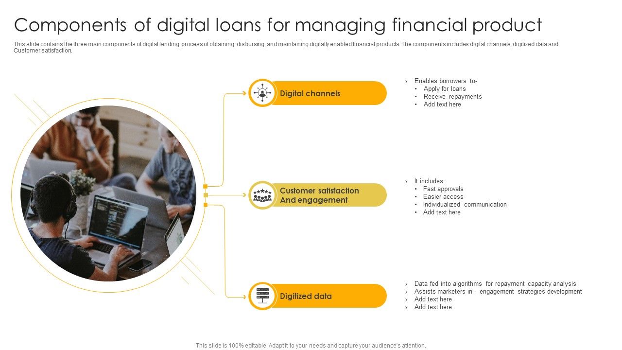 Components_Of_Digital_Loans_For_Managing_Financial_Product_Icons_PDF_Slide_1.jpg