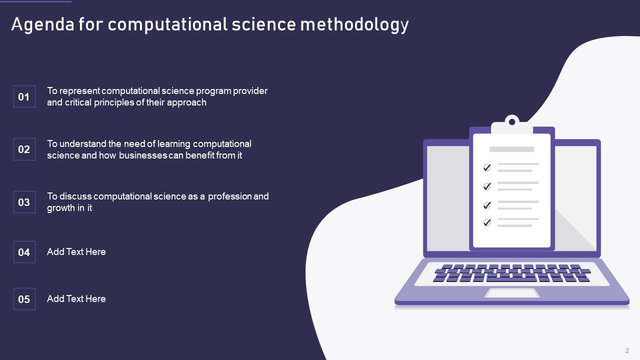 Computational Science Methodology Ppt PowerPoint Presentation Complete With Slides Slide02
