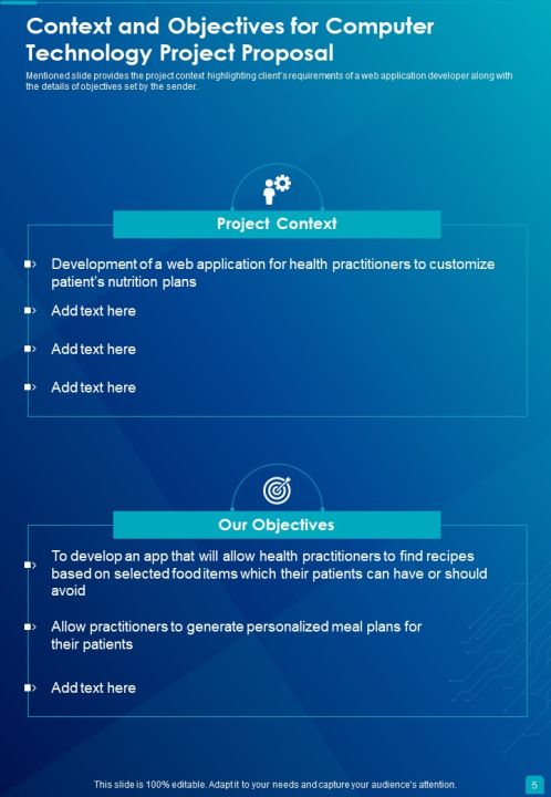 Computer Technology Project Proposal Example Document Report Doc Pdf Ppt Slide05