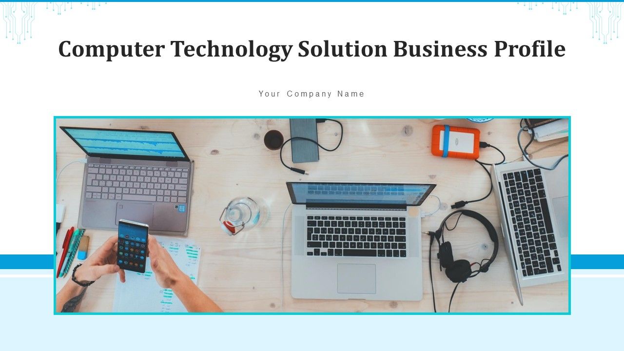 Computer Technology Solution Business Profile Services Ppt PowerPoint Presentation Complete Deck With Slides Slide01