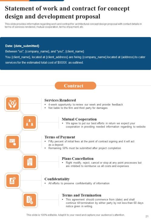 Concept Design And Development Proposal Example Document Report Doc Pdf Ppt Slide21