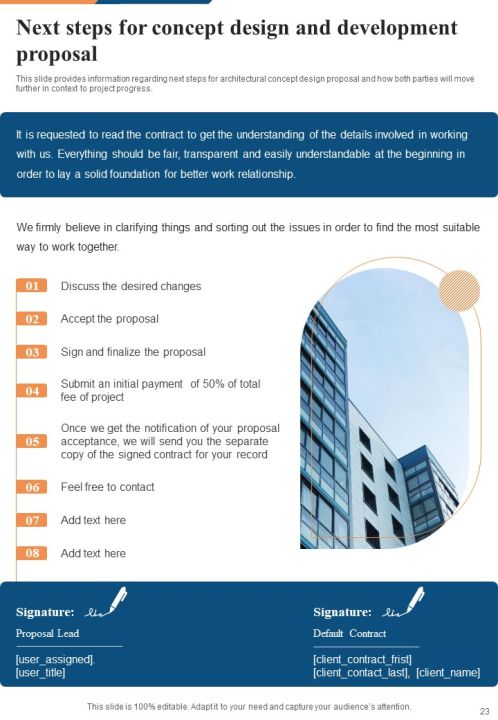 Concept Design And Development Proposal Example Document Report Doc Pdf Ppt Slide23