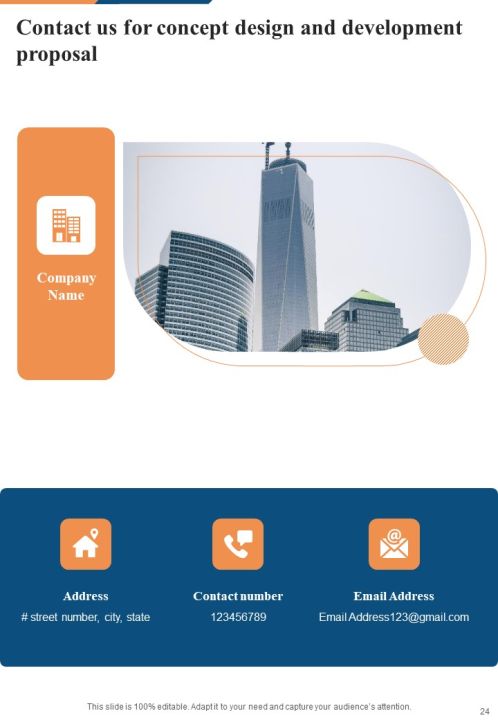 Concept Design And Development Proposal Example Document Report Doc Pdf Ppt Slide24