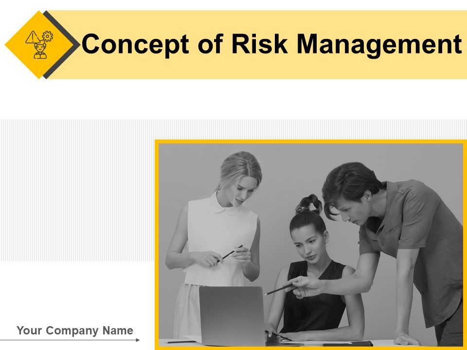 Concept Of Risk Management Ppt PowerPoint Presentation Complete Deck With Slides Slide01