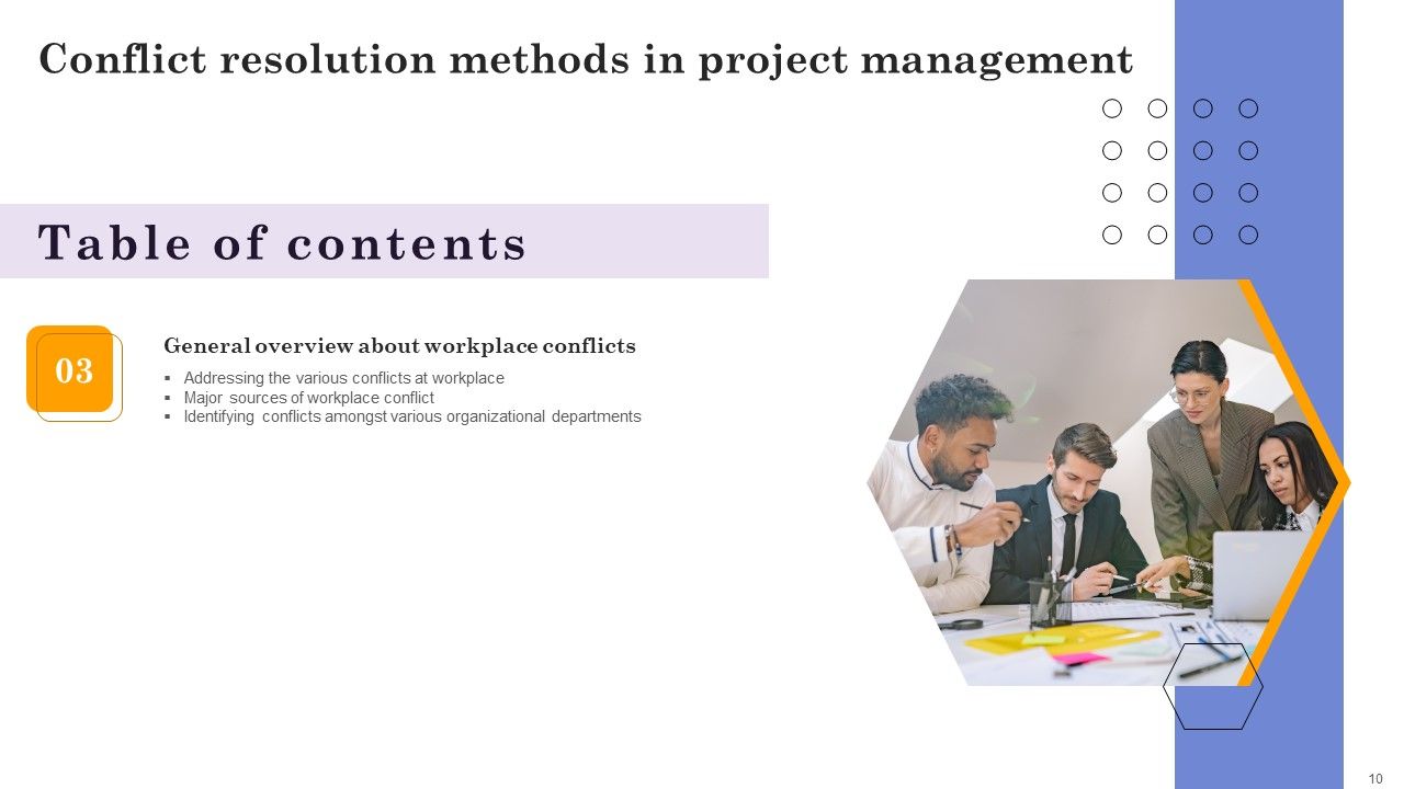 Conflict Resolution Methods In Project Management Ppt PowerPoint Presentation Complete Deck With Slides Slide10