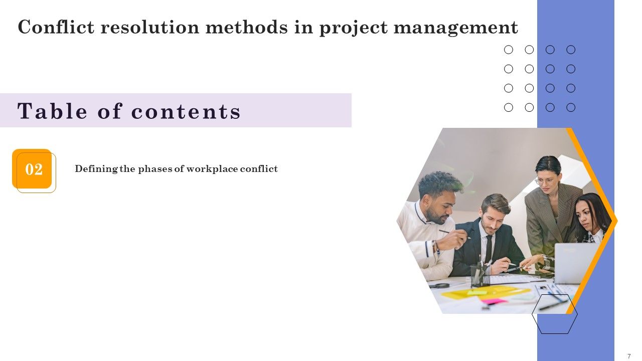 Conflict Resolution Methods In Project Management Ppt PowerPoint Presentation Complete Deck With Slides Slide07