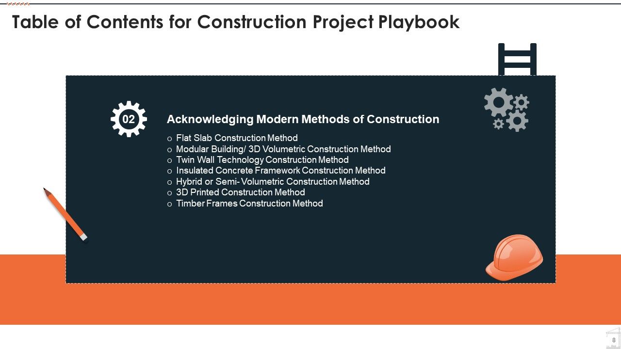 Construction Project Playbook Ppt PowerPoint Presentation Complete Deck With Slides Slide08