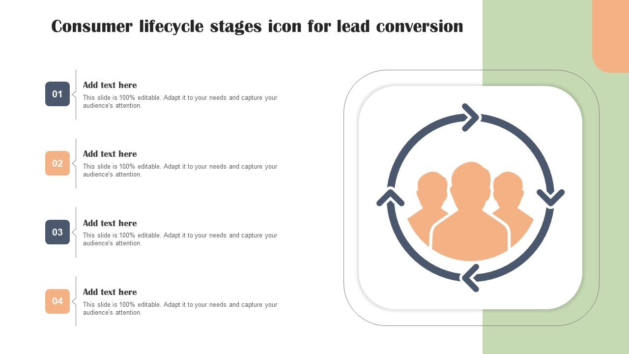 Consumer_Lifecycle_Stages_Icon_For_Lead_Conversion_Demonstration_PDF_Slide_1.jpg