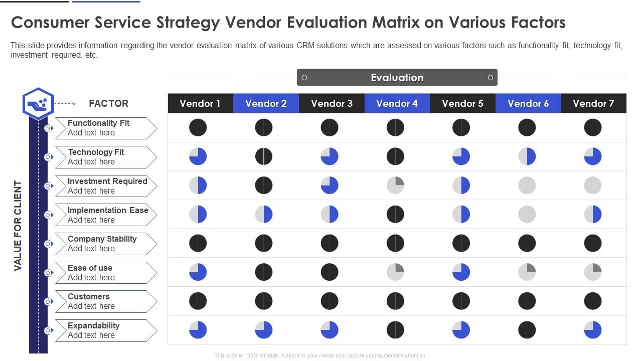 Consumer_Service_Strategy_Vendor_Evaluation_Matrix_On_Various_Factors_Icons_PDF_Slide_1.jpg