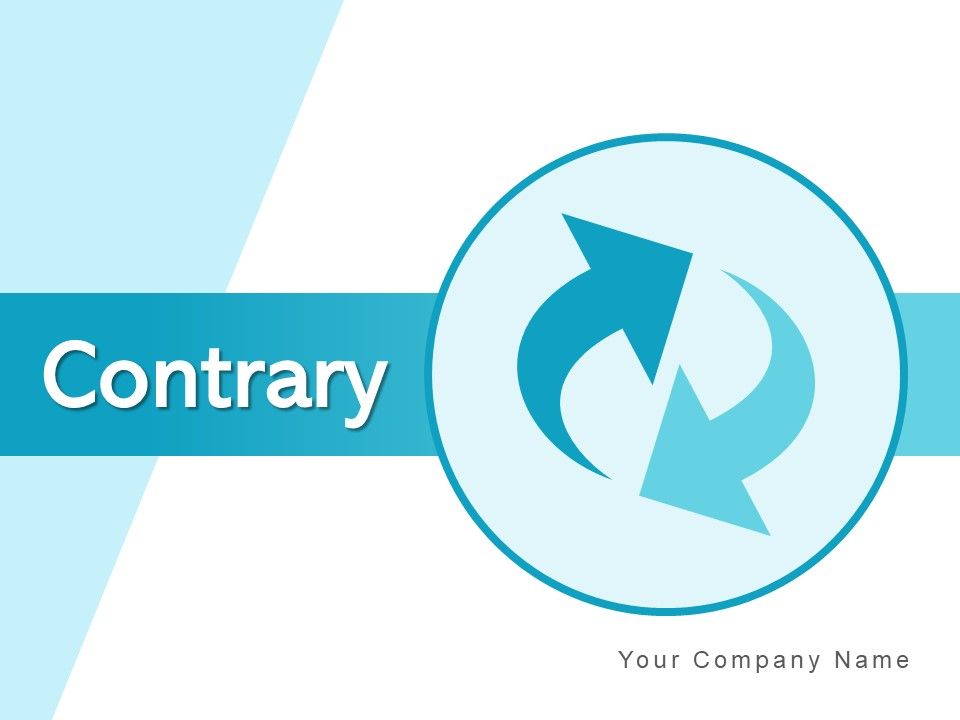 Contrary_Board_Icon_Traffic_Sign_Ppt_PowerPoint_Presentation_Complete_Deck_Slide_1.jpg