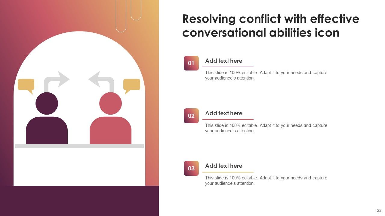 Conversational Abilities Ppt PowerPoint Presentation Complete Deck With Slides Slide22