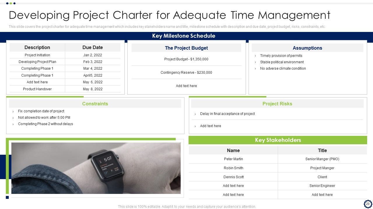 Coordinating Distinct Activities For Effective Project Time Management Ppt PowerPoint Presentation Complete Deck With Slides Slide20