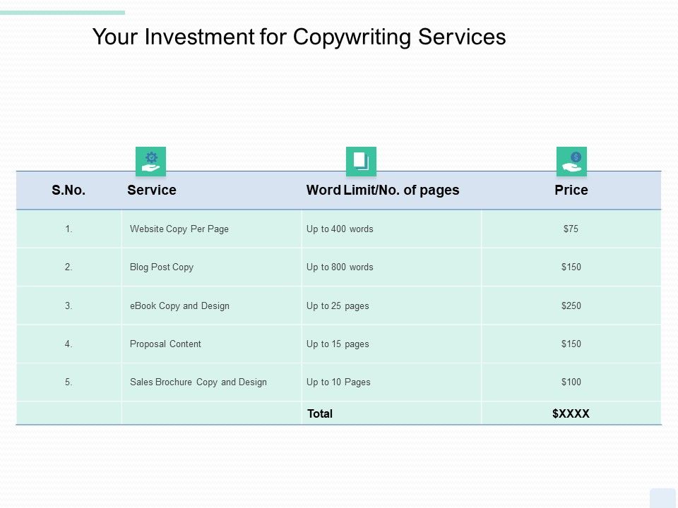 Copywriting_Service_Your_Investment_Ppt_Icon_Skills_PDF_Slide_1.jpg