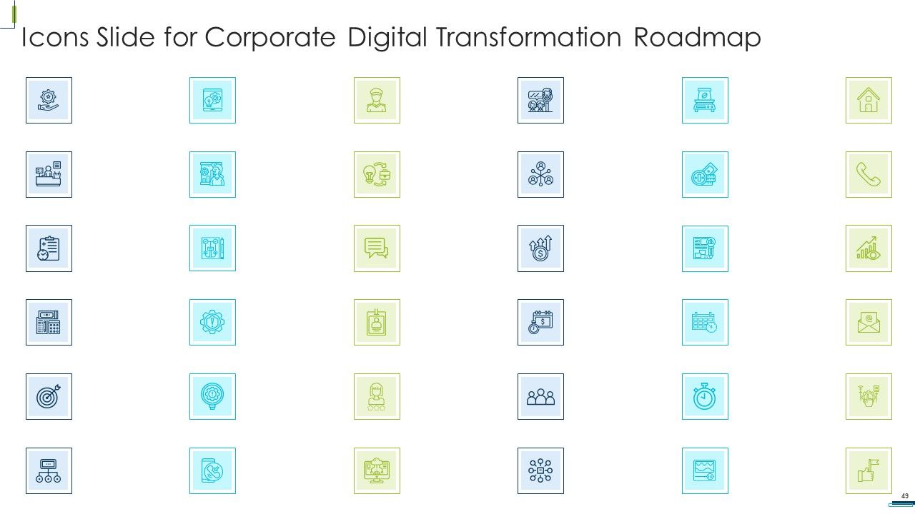 Corporate Digital Transformation Roadmap Ppt PowerPoint Presentation Complete Deck With Slides Slide49