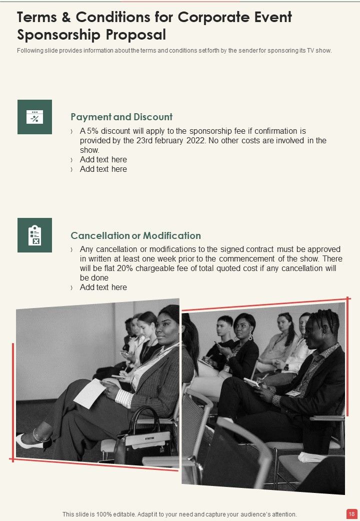 Corporate Event Sponsorship Proposal Example Document Report Doc Pdf Ppt Slide18