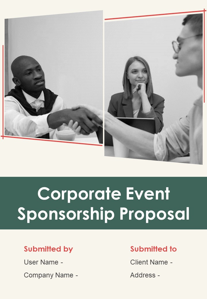Corporate Event Sponsorship Proposal Example Document Report Doc Pdf Ppt Slide01
