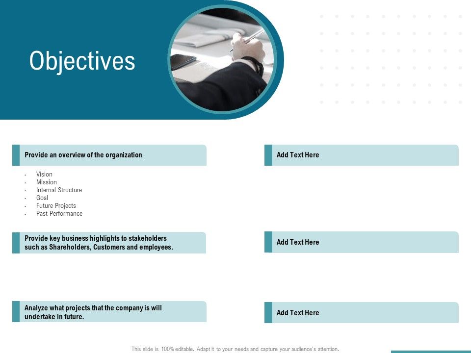 Corporate_Execution_And_Financial_Liability_Report_Objectives_Icons_PDF_Slide_1.jpg