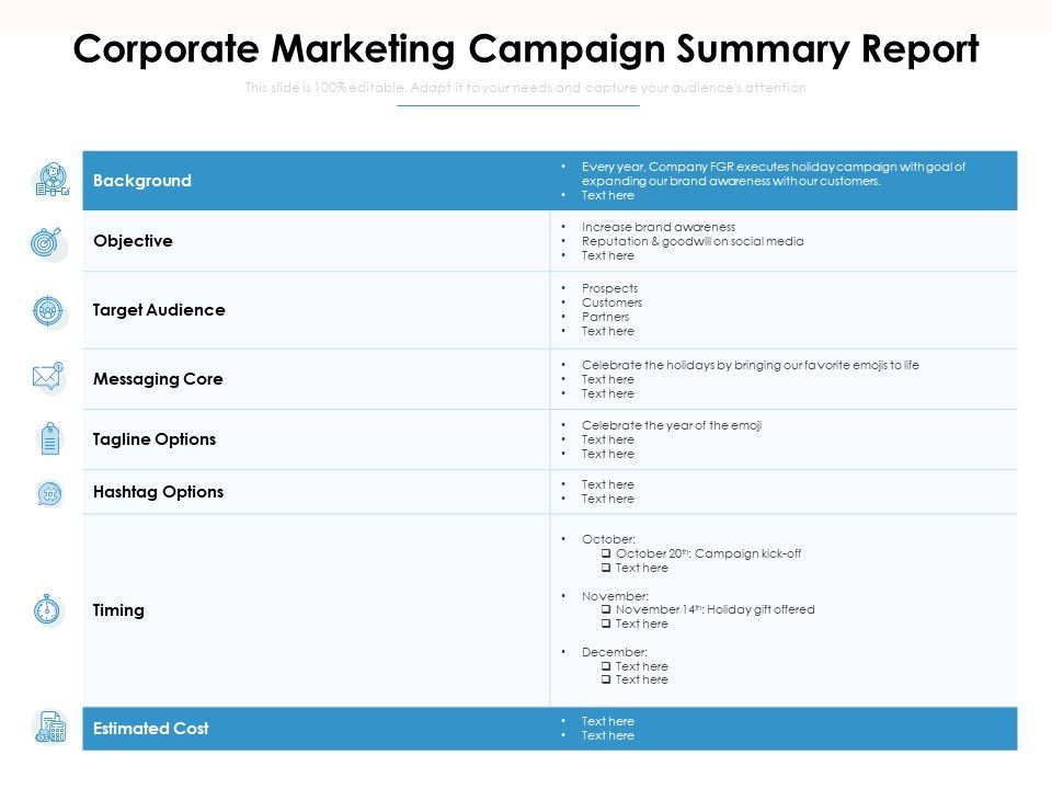 Marketing Campaign Summary Vrogue co