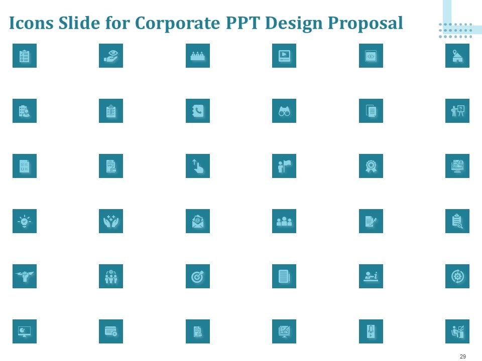 Corporate PPT Design Proposal Ppt PowerPoint Presentation Complete Deck With Slides Slide29