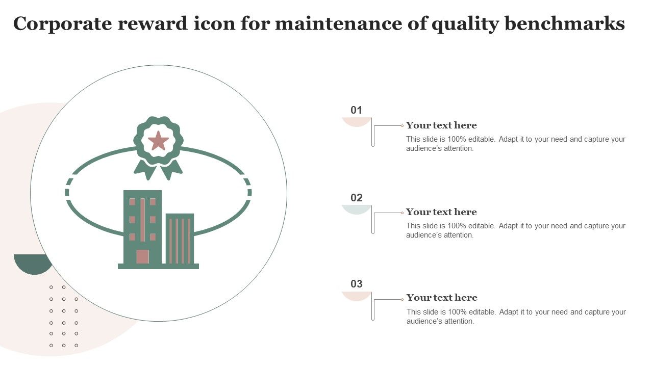 Corporate_Reward_Icon_For_Maintenance_Of_Quality_Benchmarks_Information_PDF_Slide_1.jpg