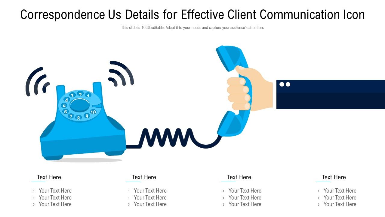 Correspondence_Us_Details_For_Effective_Client_Communication_Icon_Demonstration_PDF_Slide_1.jpg
