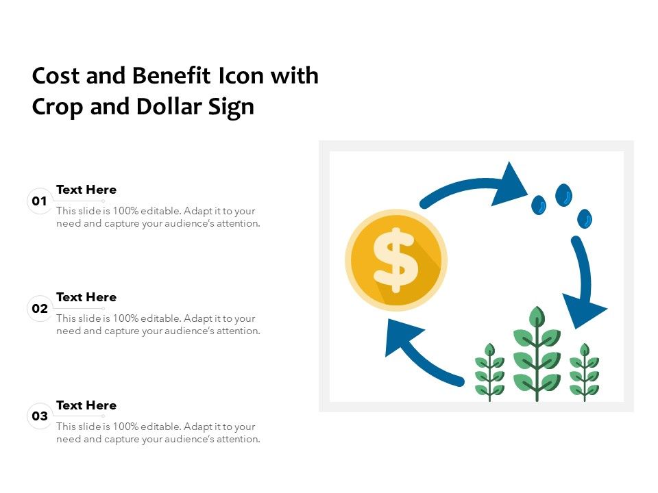 Cost_And_Benefit_Icon_With_Crop_And_Dollar_Sign_Ppt_PowerPoint_Presentation_Portfolio_Show_PDF_Slide_1.jpg