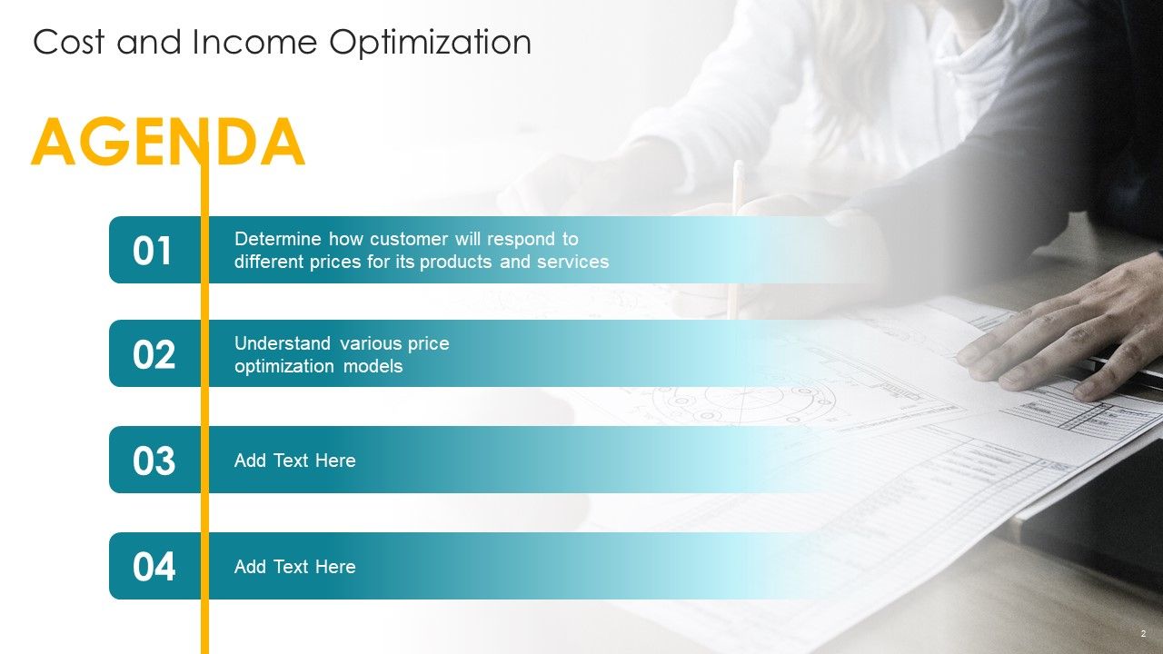 Cost And Income Optimization Ppt PowerPoint Presentation Complete Deck With Slides Slide02