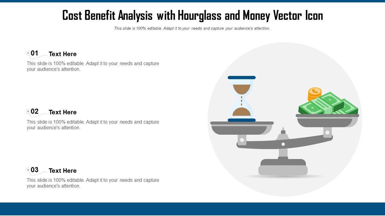 Cost_Benefit_Analysis_With_Hourglass_And_Money_Vector_Icon_Ppt_Slides_Gridlines_PDF_Slide_1.jpg