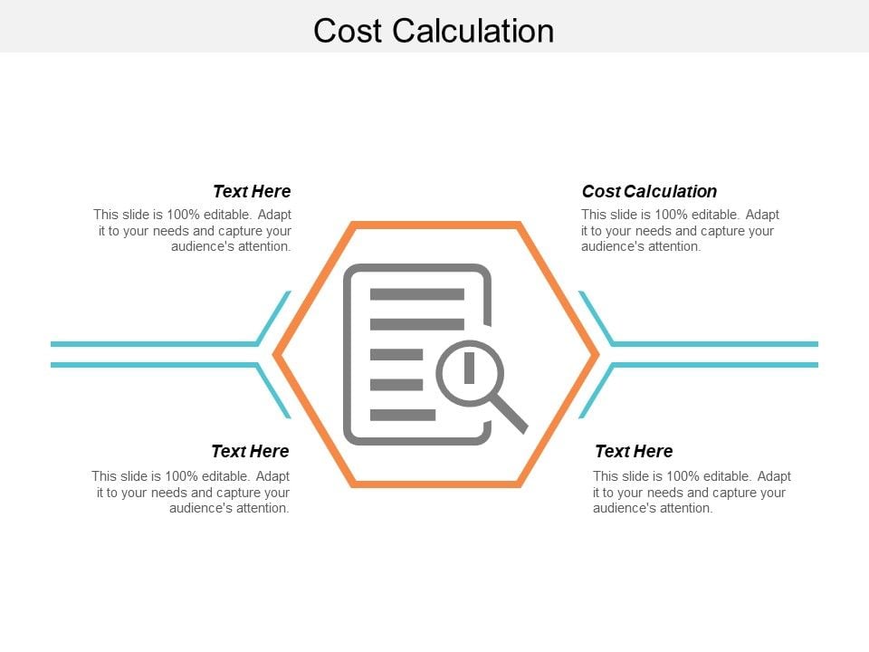 Cost Calculation Ppt PowerPoint Presentation Styles Files Cpb