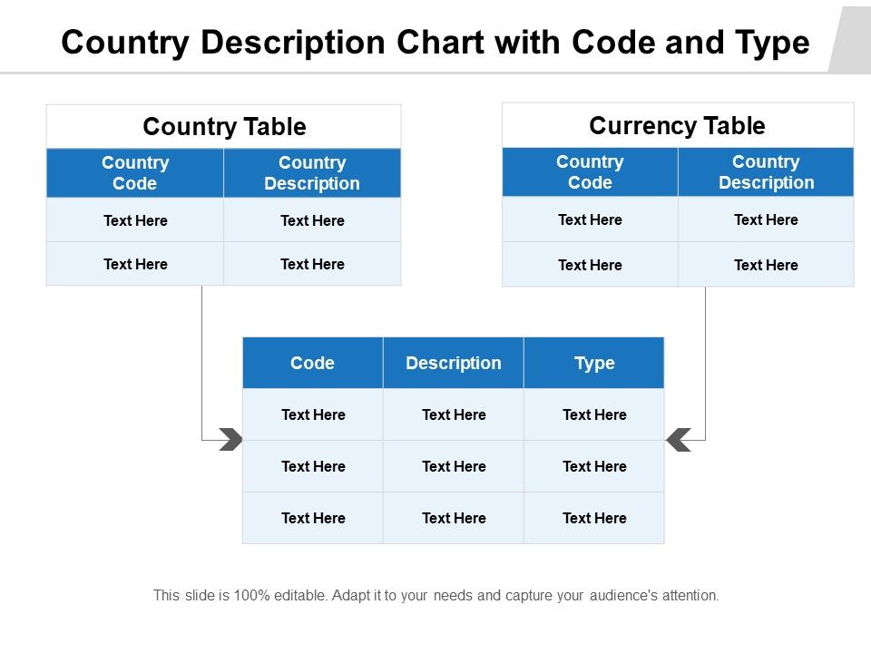Country Description Chart With Code And Type Ppt PowerPoint ...