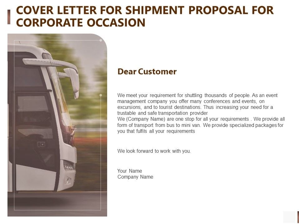 Cover_Letter_For_Shipment_Proposal_For_Corporate_Occasion_Icons_PDF_Slide_1.jpg