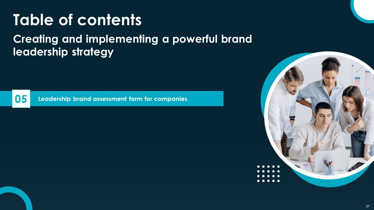 Creating And Implementing A Powerful Brand Leadership Strategy Ppt PowerPoint Presentation Complete Deck With Slides Slide37