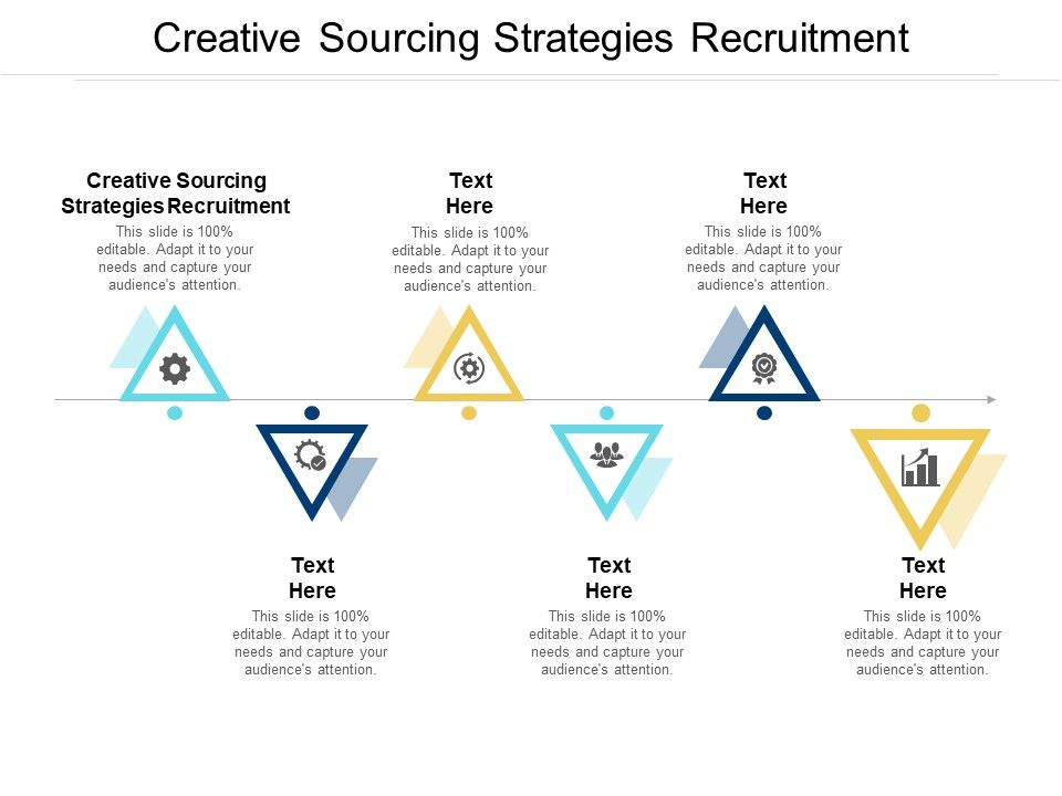 Creative Sourcing Strategies Recruitment Ppt PowerPoint 