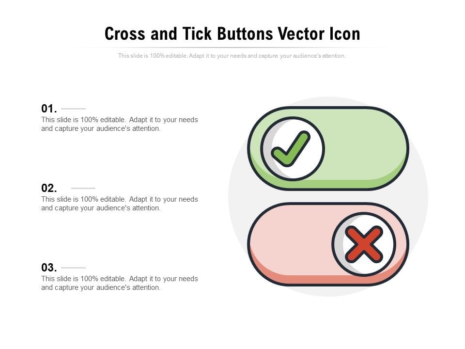 Cross_And_Tick_Buttons_Vector_Icon_Ppt_PowerPoint_Presentation_File_Tips_PDF_Slide_1.jpg