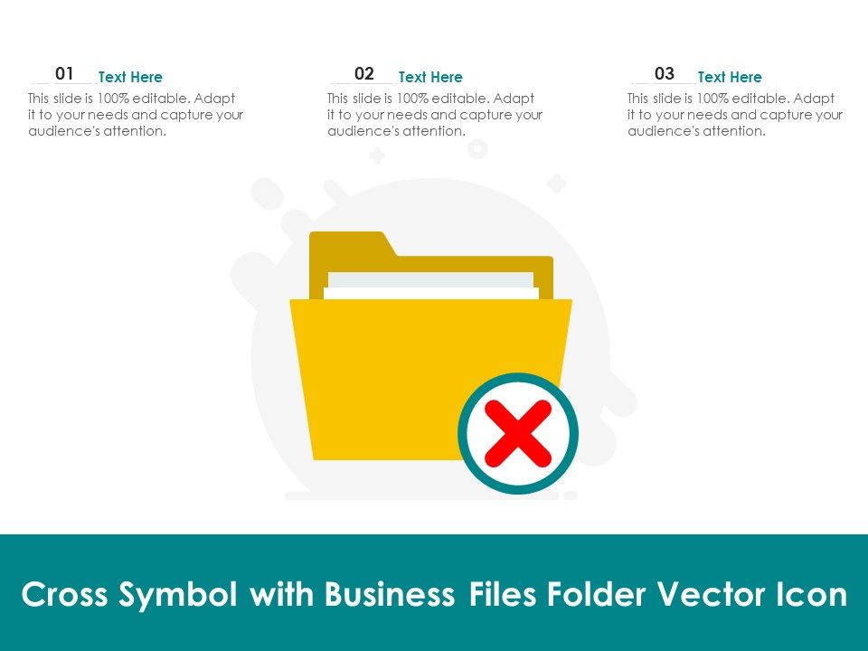 Cross_Symbol_With_Business_Files_Folder_Vector_Icon_Ppt_PowerPoint_Presentation_Deck_PDF_Slide_1.jpg