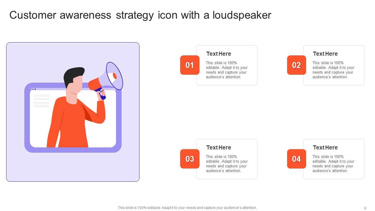 Customer Awareness Strategy Ppt PowerPoint Presentation Complete With Slides Slide09