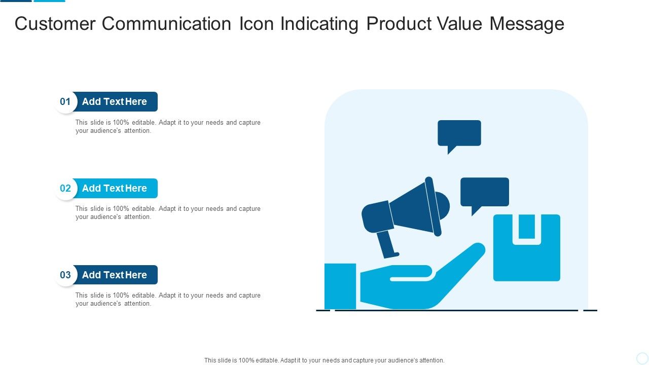 Customer_Communication_Icon_Indicating_Product_Value_Message_Infographics_PDF_Slide_1.jpg