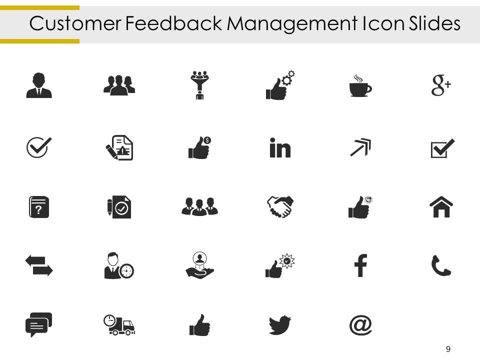 Customer Feedback Management Ppt PowerPoint Presentation Complete Deck With Slides Slide09