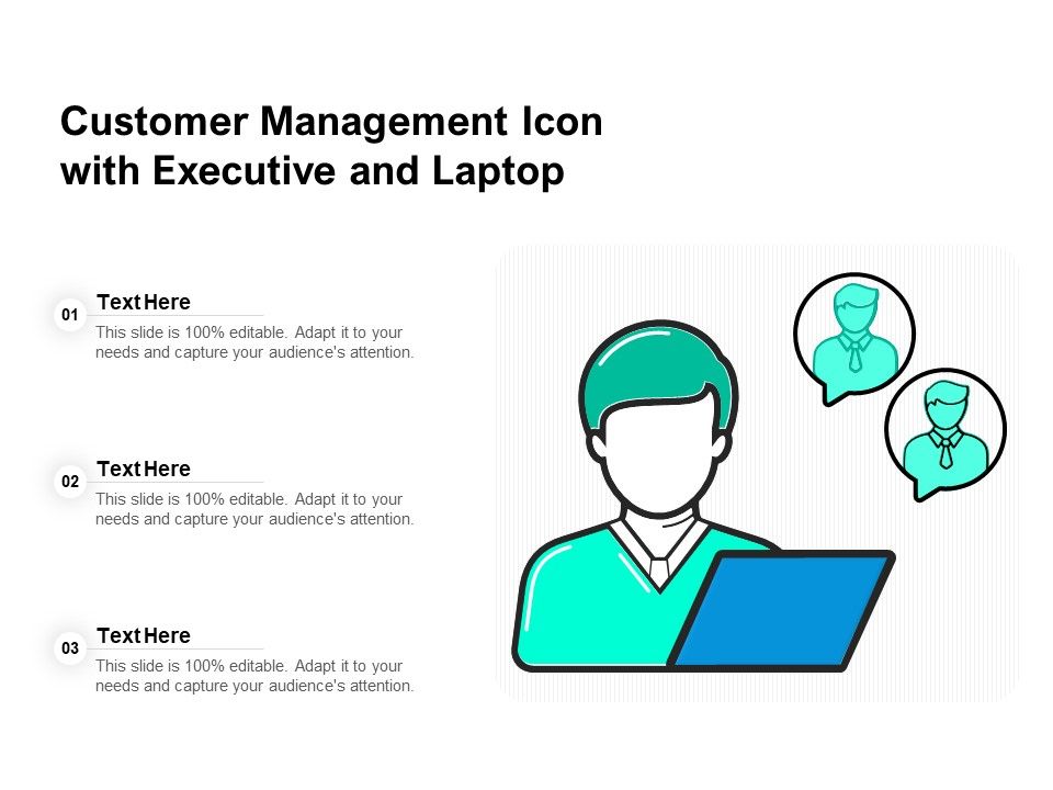 Customer_Management_Icon_With_Executive_And_Laptop_Ppt_PowerPoint_Presentation_Gallery_Backgrounds_PDF_Slide_1.jpg